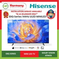 *𝟐𝟎𝟐𝟓* HISENSE 55" 65" 75" 85" Mini-LED E8Q / QLED / HDR10+ 144Hz AI SMART TV 55E8Q 65E8Q 75E8Q 85E8