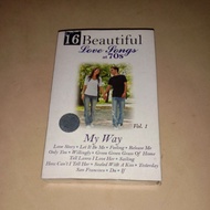 Compilation Cassette 16 Beautiful Love Songs At 70s Vol. 1