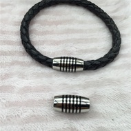 Aksesori Barang Kemas DIY Gesper Besi Silinder Gesper Tali Kulit Gelang Gesper Kalung Gesper Penyamb