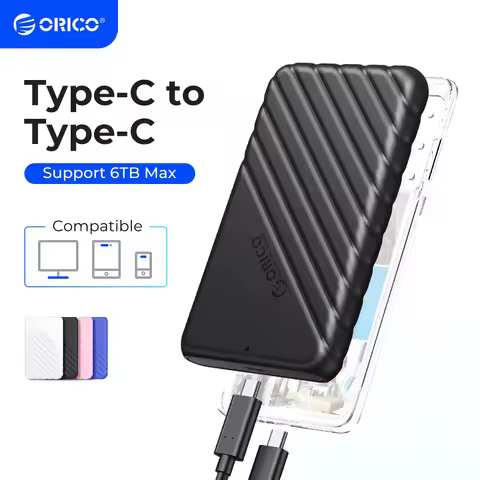 ORICO MicroB USB3.0 2.5" External Storage HDD Case SATA 5Gbps HDD SSD Hard Drive Enclosure Support U