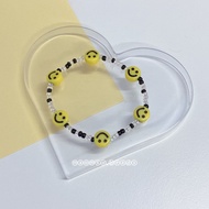 izone wonyoung smiley bracelet handmade korean inspo kpop aesthetic | maomaobeads