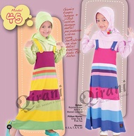 Overall Gamis Rajut Anak Qirani Kids Kenanga 45 (Tidak Termasuk Inner & Jilbab)