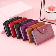 Japanese Korean Style Ladies Card Holder Multi-card Slot Men's Credit Card Holder Business Card Hold