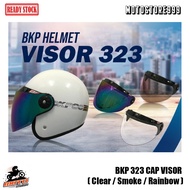 Visor BKP 323 CAP VISOR ( Clear / Smoke / Rainbow )  READY STOCK