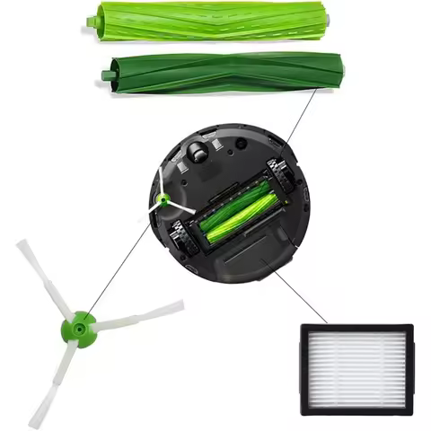 X09AFor iRobot Roomba I7 I7+ I8 I8+ I1 I2 I3 I3+ I4 I4+ I6 I6+ E5 E6 E7 J6 J7 J7+/Plus E, I & J Seri