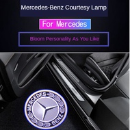 【Remarks Model and year】Mercedes Benz Car Door Opening Welcome Lamp CLA W205 W212 W213 W246 W176 W205 GLB W213 GLA