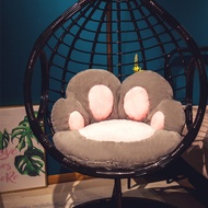 ST-🚤Balcony Hanging Chair Swing Bird's Nest Cushion Hanging Basket Cushion Cushion Integrated round Rattan Chair Cushion