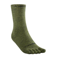 Vớ Thể Thao Xỏ Ngón Aonijie E4830 Coolmax Vớ Cổ Cao Chuyên cho Chạy Trail Đạp Xe Chạy Marathon - Min