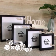 x8 Square Photo Frame Image Size 12x12 10x10 8x8 7x7" 6x6 5x5 4x4 **With Mirror + Stand + Wall Hangi