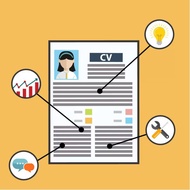 Editable Minimalist Beige Resume | Professional CV Template in PDF Format