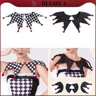 [Blesiya] Halloween Clown Necklaces, Comfortable Jester Costume Accessories for Cosplay Parties