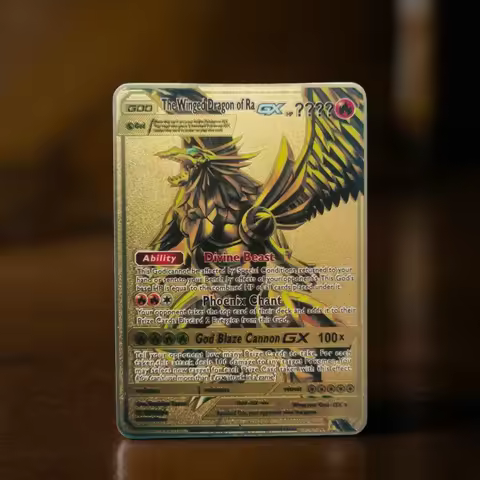 20 Style Pokemon Cards Gold Metal Pokemon Cards English Hard Iron Cards Mewtwo Pikachu Gx Charizard 