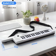 Strap Piano Keyboard Keytar Mini 37 Keys Musical Instruments Childrens Digital Synthesizer Electroni