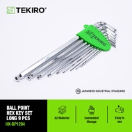 TEKIRO L-WRENCH SET 9 PCS (LONG) L-WRENCH/ SET TOOLS - TOOLS