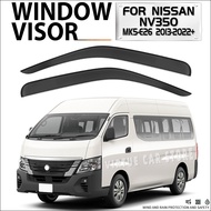 Suitable for NISSAN NV350 Impendulo special car window visor,car door rain guard,car rain shield,sid