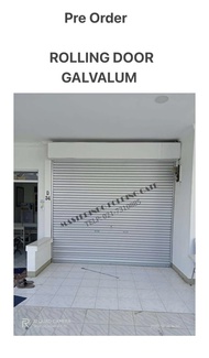 PREORDER ROLLING DOOR GALVALUM