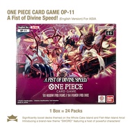 One Piece Card Game Booster Pack OP-11 A Fist of Divine Speed [English Version]