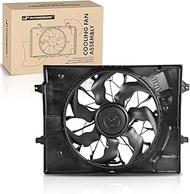 A-Premium Engine Radiator Cooling Fan Assembly Compatible with Select Hyundai & Kia Models - Sonata