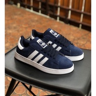 Adidas Campus Navy Shoes | Men's Casual Sneakers | Free Socks