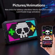 Smart Bluetooth Pixel Frame Night Light 32x32 Programmable RGB LED Display Art Digital Clock DIY Ani