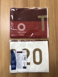 [賀港隊東奧佳績］官方產品 東京奧運 毛巾 紅色 東奧2020