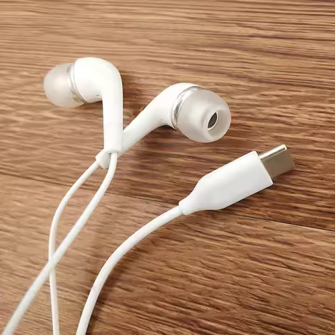 For Samsung A57 A37 A56 A36 5G S26 Type C Earphones In Earphone Mic Earbuds Wire Headset For Galaxy 