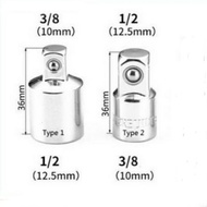 MATA SOCKET WRENCH ADAPTOR 3/8" x 1/2" connection adapter for socket bits 1/2 to 3/8 shock 1/2"x3/8"