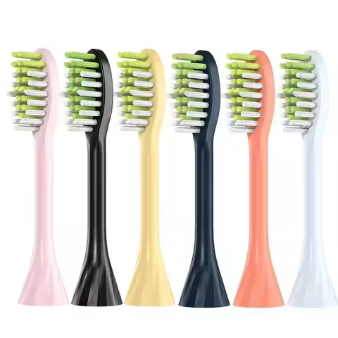 4Pack Replacement Toothbrush Heads Compatible with Ph One Soni care Electric Toothbrush Head HY1100 