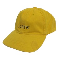 J.CREW CREW Hat Cap yellow Embroidery Direct from Japan Secondhand