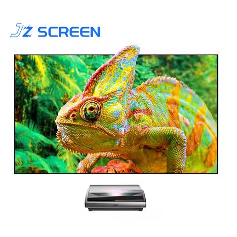 JZ SCREEN 72inch-120inch 8K ALR CLR Fixed Frame Projection Screen ALR Screen For UST Laser TV Projec