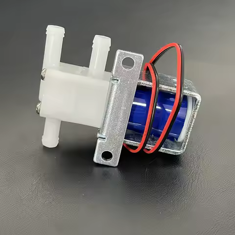 Small Electric Solenoid Air Water Valve DC 6V 12V 24V 2-Position 3-Way N/O N/C Mini Electromagnetic 