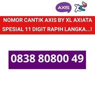 nomer cantik Axis by XL axiata spesial 11 digit nomor kartu perdana016