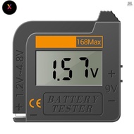 FS Universal Digital Battery Tester Checker For  All Battery C, AA, AAA, D, N, 9V 6F22 and 1.5V butt