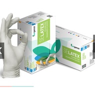 Bergamot SE Latex Powder Free Examination Gloves (100 Pcs) L SIZE