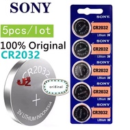 1ก้อน/ยกแผง Sony ถ่านกระดุม lithium CR2032 CR2016 CR2025 3V (1 แผง 5 ก้อน) ถ่านรีโมทรถ ถ่านนาฬิกา ถ่านของเล่น