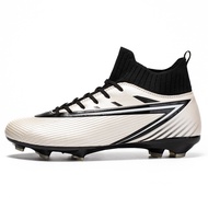 High-Quality New Style Youth Adult Long Spiked Diced Football Boots Size 36-45 G1B3