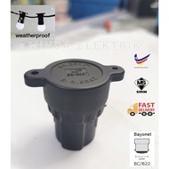 B22 Wedge Holder Weatherproof holder/ Outdoor lamp holder/ Holder lampu