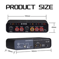 SJYJ- Q-26 USB Audio Interface Sound Card with Electric Guitar Live Recording USB External Sound Car