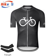 Baju Jersey Sepeda Pria Lengan Pendek Pro Team Cycling Jersey  Full Zipper Jersey MTB Roadbike