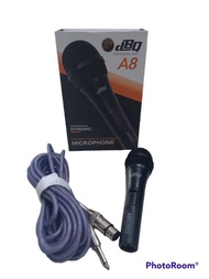 (KAW) MIC MICROPHONE DBQ A8 Microfon mic kabel DBQ A-8