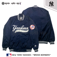New York Yankees Varsity Jacket Baseball  Pria Wanita Premium Bordir