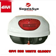 Givi E33 EB white glossy white Metallic top center box nmax pcx beat vario