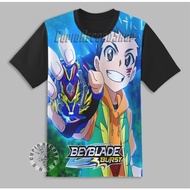 Beyblade Turbo Shirt for Boys, Unisex Anime T-Shirt, Valtrye 3D