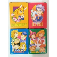 Playing Card Game ( Happy Family / Donkey / Snap / Old Maid )