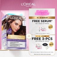 L'Oreal Paris Excellence Fashion Hair Color - #7.1 Beige Light Brown, Water Permeable (Hair Dye)