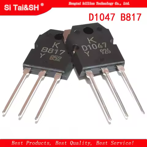 5pcs 2SD1047 D1047 2SB817 B817 audio amplifier the tube original authentic