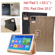 for ITEL tablet Pad 1 10.1 Inch Tablet PC Cover PU Leather Case Flip Stand Case Fodable Stand Holder ITEL Pad One 10.1''