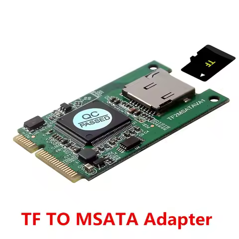 Micro SD TF Card to mSATA SSD Adapter mSATA Mini PCI e SSD to Micro SD TF Card Converter for PC Comp