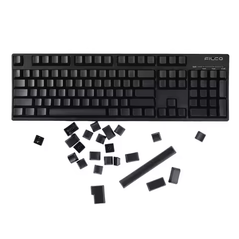 127 Thick PBT ANSI ISO Blank Keycaps OEM Profile For 108 104 96 87 61 68 NJ80 GMMK 84 KBD75 KBD67 XD