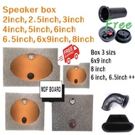 @@ 2inch,2.5inch,3inch, 3.5inch,4inch, 5 inch, 6. 6.5 inch 6X9 inch, 8inch, Sub Woofer Speaker box 2